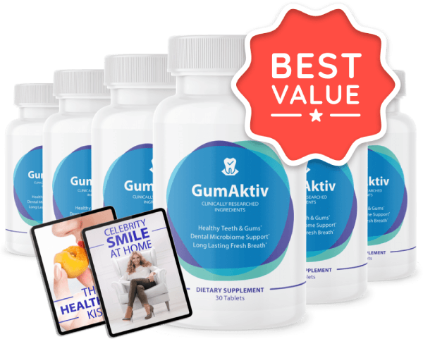 Save now by ordering your GumAktiv bottle